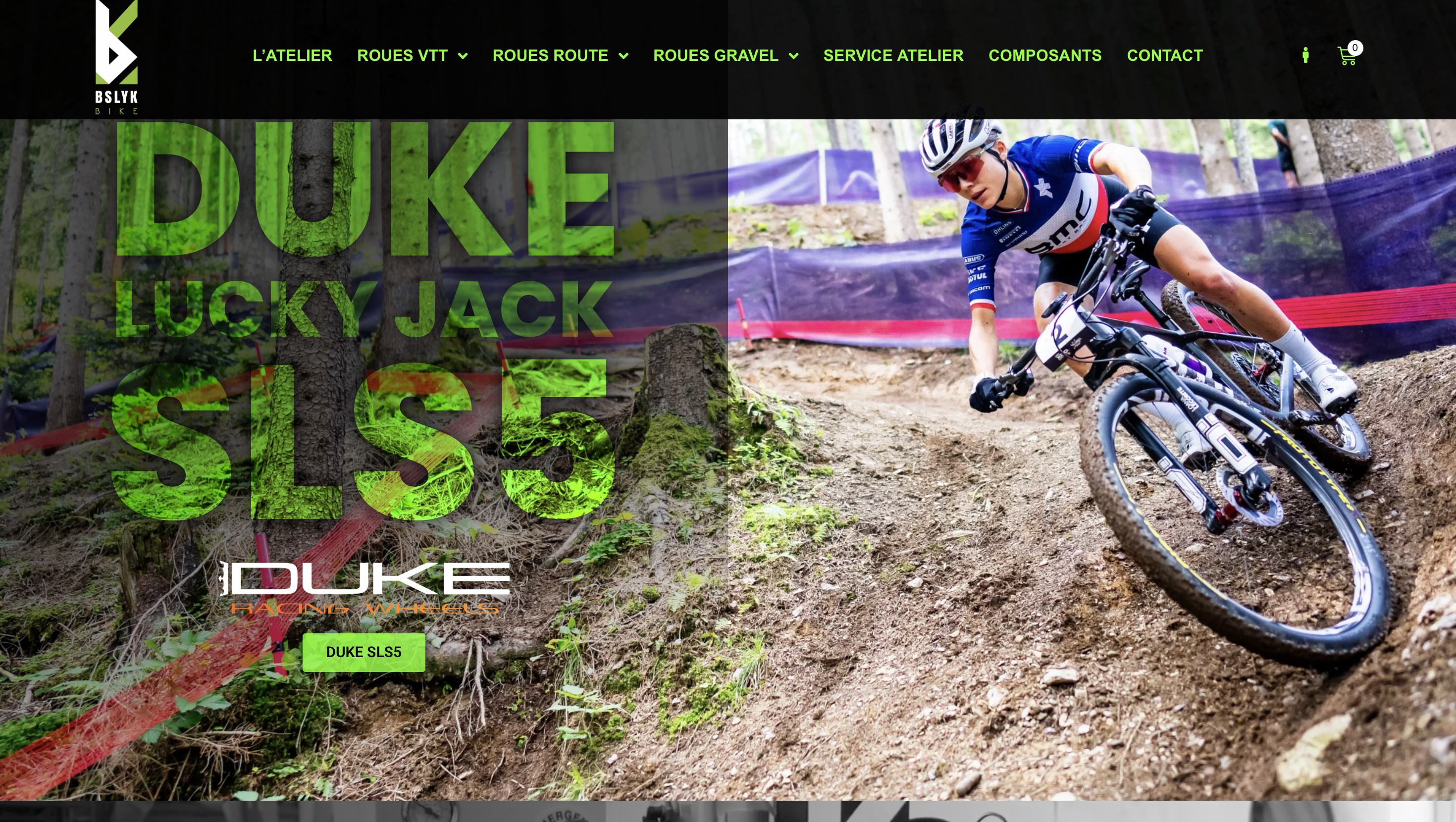 Page d'accueil BSLYK Bike